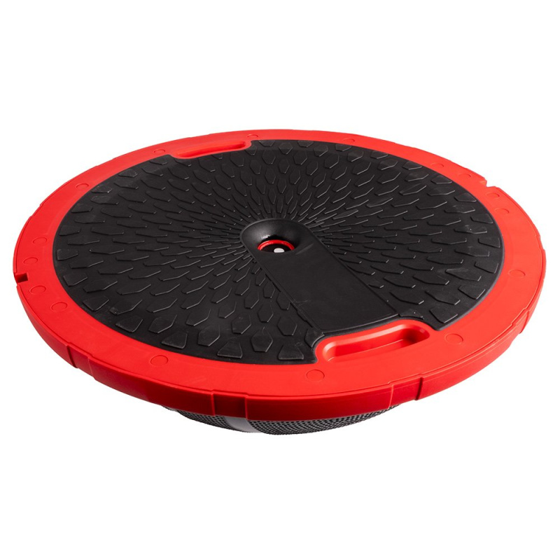 Balanční podložka inSPORTline Dome Edge červeno-černá