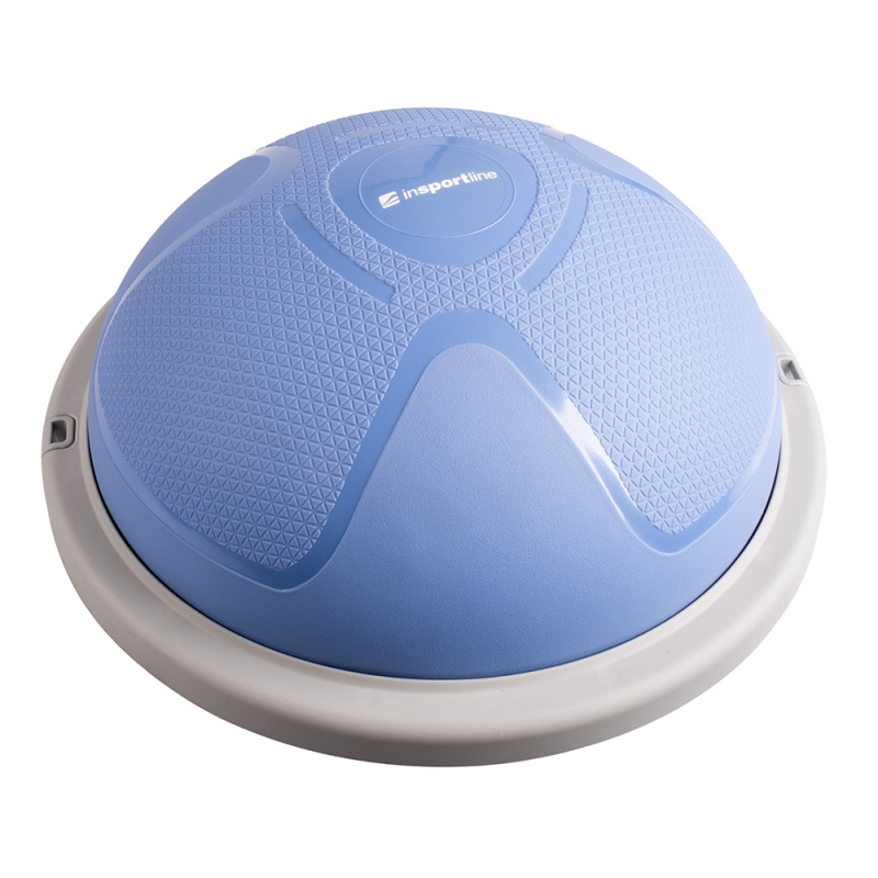Balanční podložka inSPORTline Dome Compact šedo-modrá
