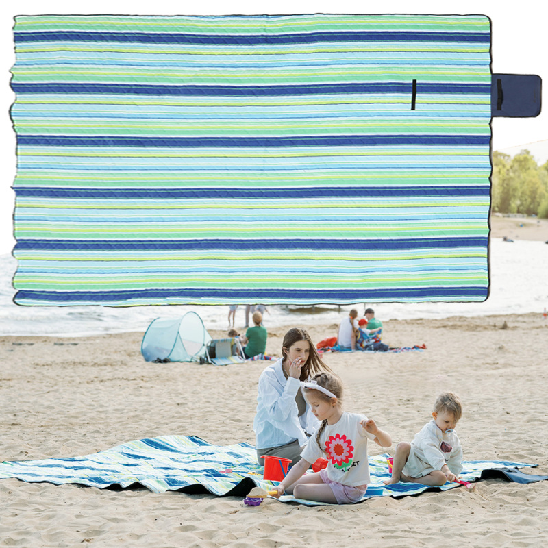 Pikniková deka inSPORTline Livetino 300x200 cm klidný oceán