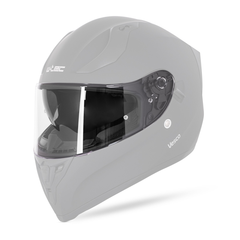 Náhradní hledí pro přilbu W-TEC Vesco čirá