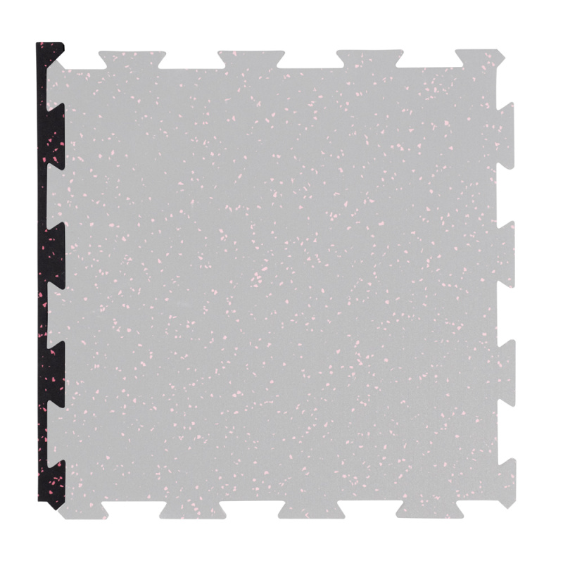 Okraj pro zátěžovou podložku inSPORTline Puzeko 50x50x1 cm černá - varianta A