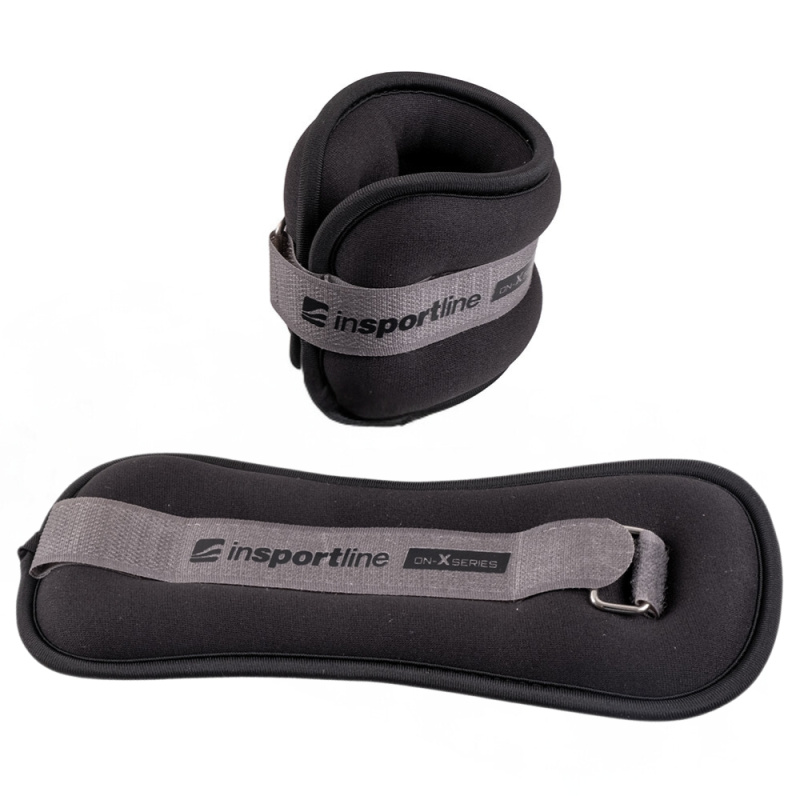 Závaží na zápěstí a kotník inSPORTline ON-X Neoprener 2x1,5 kg