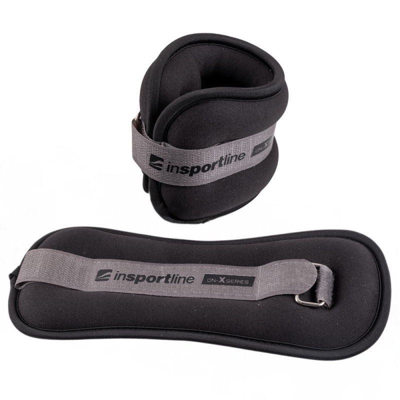 Závaží na zápěstí a kotník inSPORTline ON-X Neoprener 2x2 kg