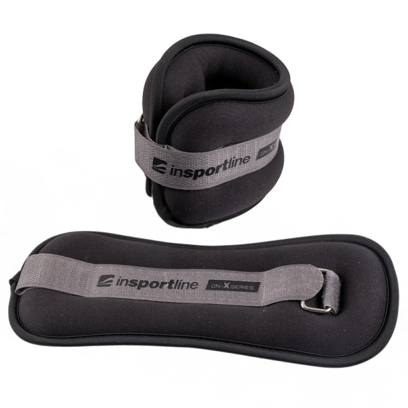 Závaží na zápěstí a kotník inSPORTline ON-X Neoprener 2x2 kg