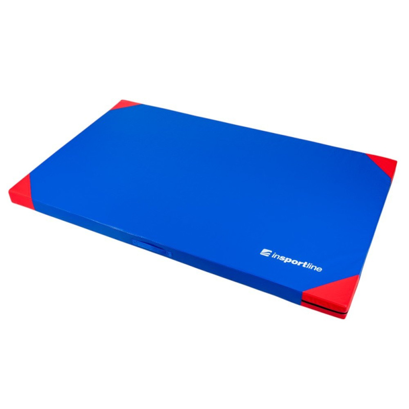 Gymnastická žíněnka inSPORTline Munakor T60 200x120x10 cm modrá