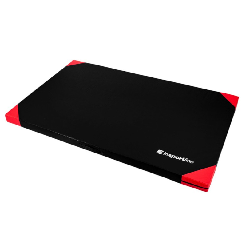 Gymnastická žíněnka inSPORTline Munakor T60 200x120x10 cm černá