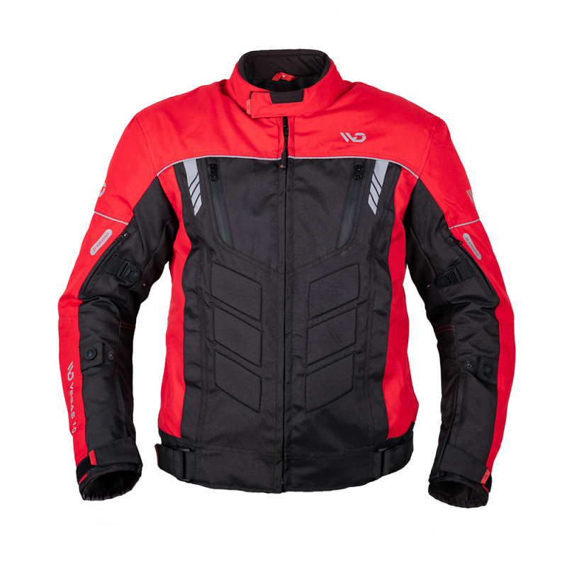 Pánská moto bunda BOS/WD Motorsports Vegas 1.0 Red 3XL