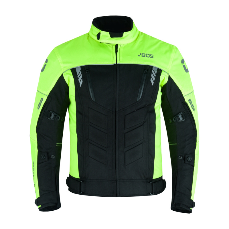 Pánská moto bunda BOS/WD Motorsports Vegas 1.0 Neon L