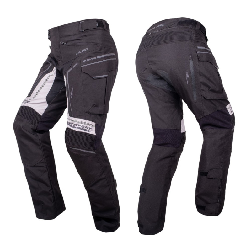 Moto kalhoty W-TEC Perguso černá 5XL
