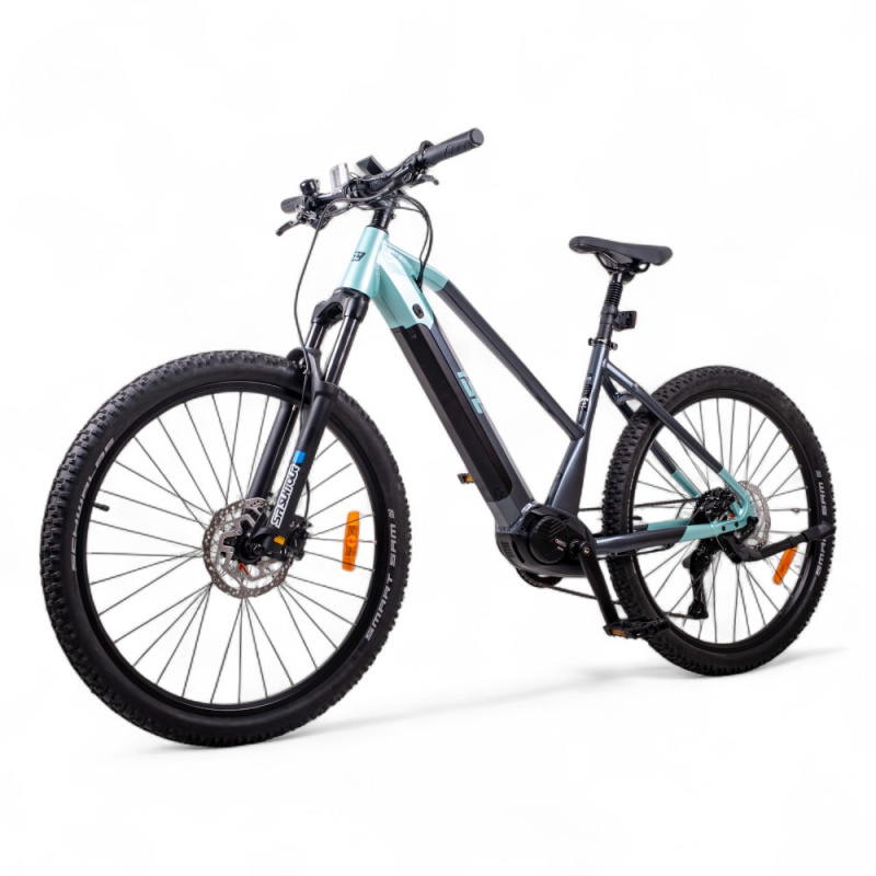 Dámské horské elektrokolo ISL Asuki 630 Wh 27,5" - model 2025 16" (155-170 cm) Aqua Blue