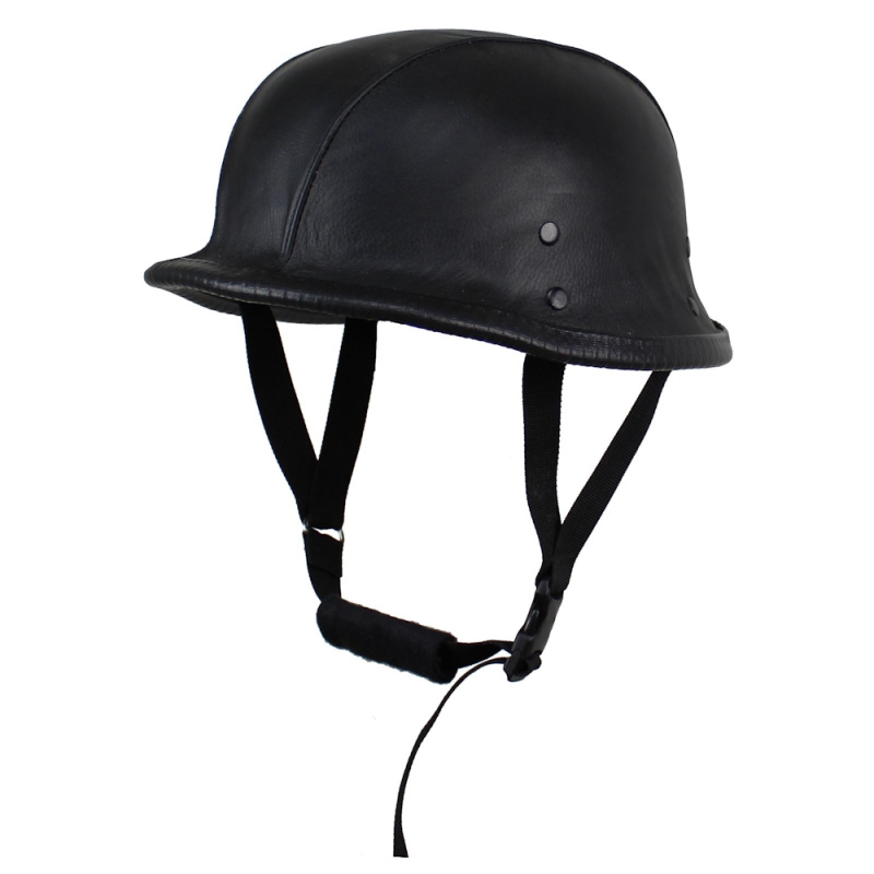 Retro otevřená moto helma Sodager ADH-011 černá M (57-58)