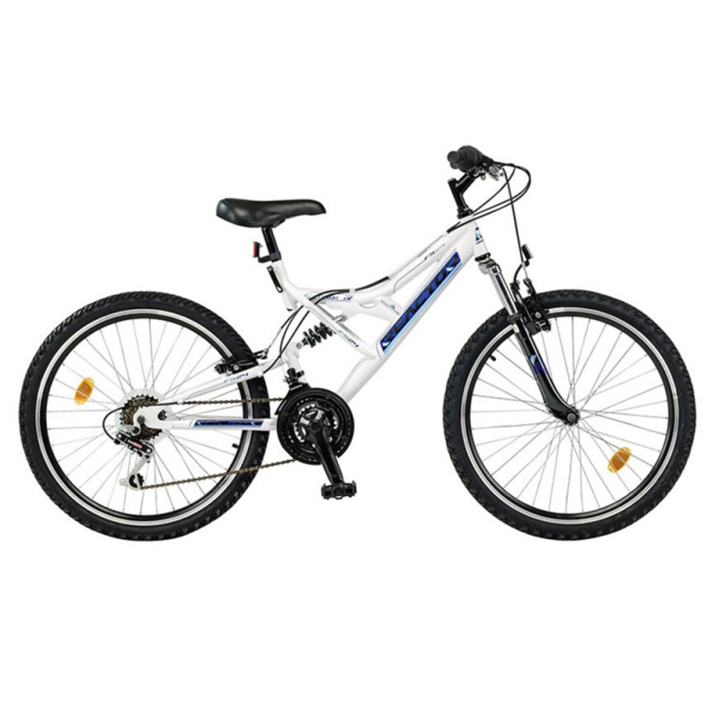 Juniorské kolo Reactor Freak 24" - model 2025 M (16", 155-160 cm) bílá