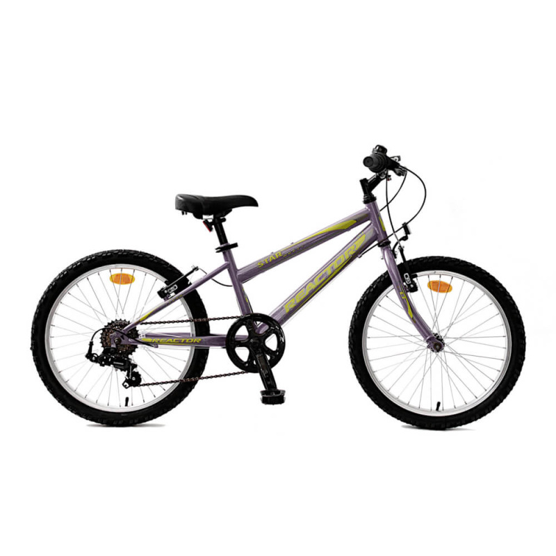 Dětské kolo Reactor Star 20" 9.0 XS (15", 130-160 cm) fialová