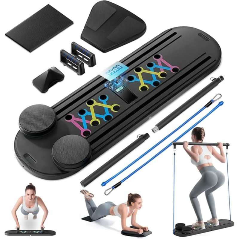 Multifunkční deska na kliky a pilates inSPORTline Pushap Zen