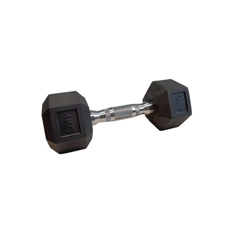 Šestihranná činka inSPORTline Hexsteel 4 kg