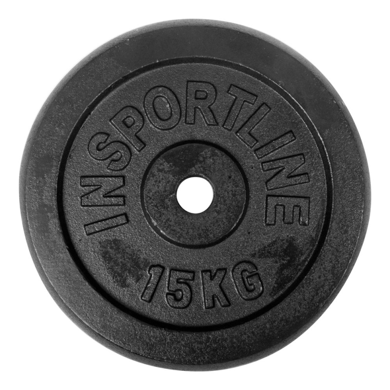 Litinový kotouč inSPORTline CastCzech 15 kg 30 mm