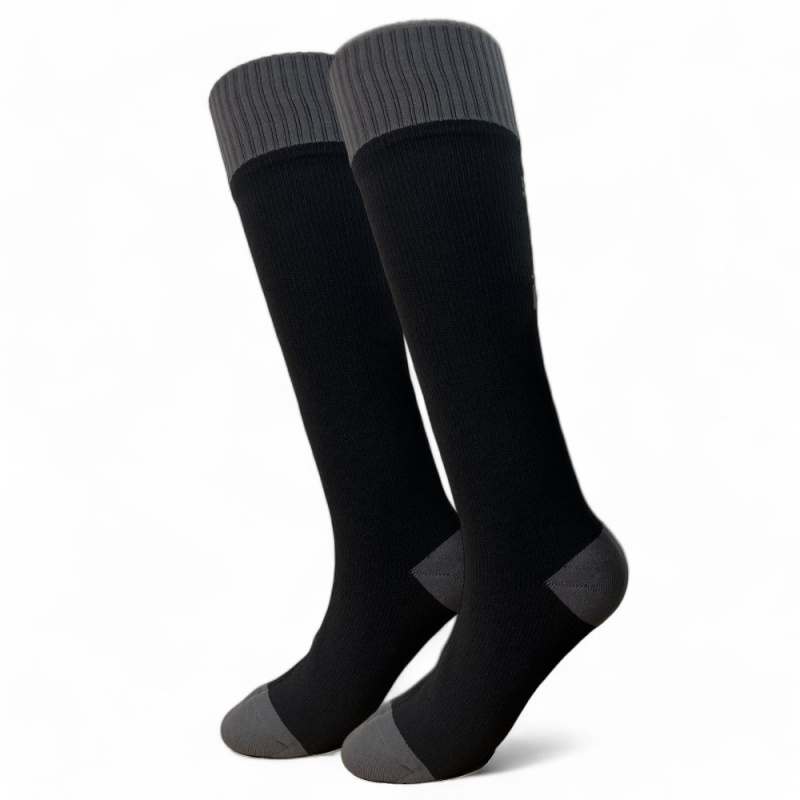 Merino nepromokavé ponožky inSPORTline Pantesa AG+ antibakteriální černá XS (33-35)