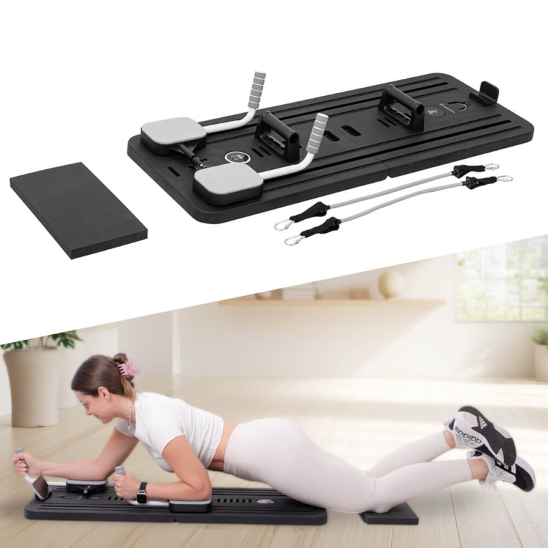 Pilates reformer inSPORTline Trancer Basic fialová