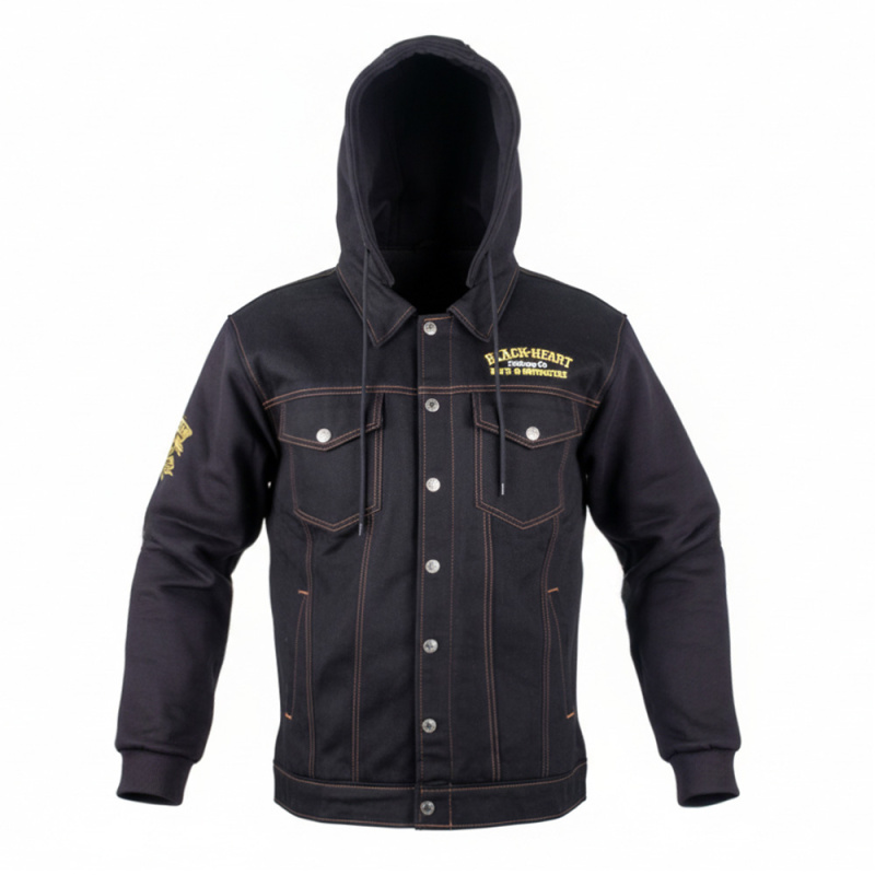 Moto bunda W-TEC Black Heart Reeftor černá 4XL