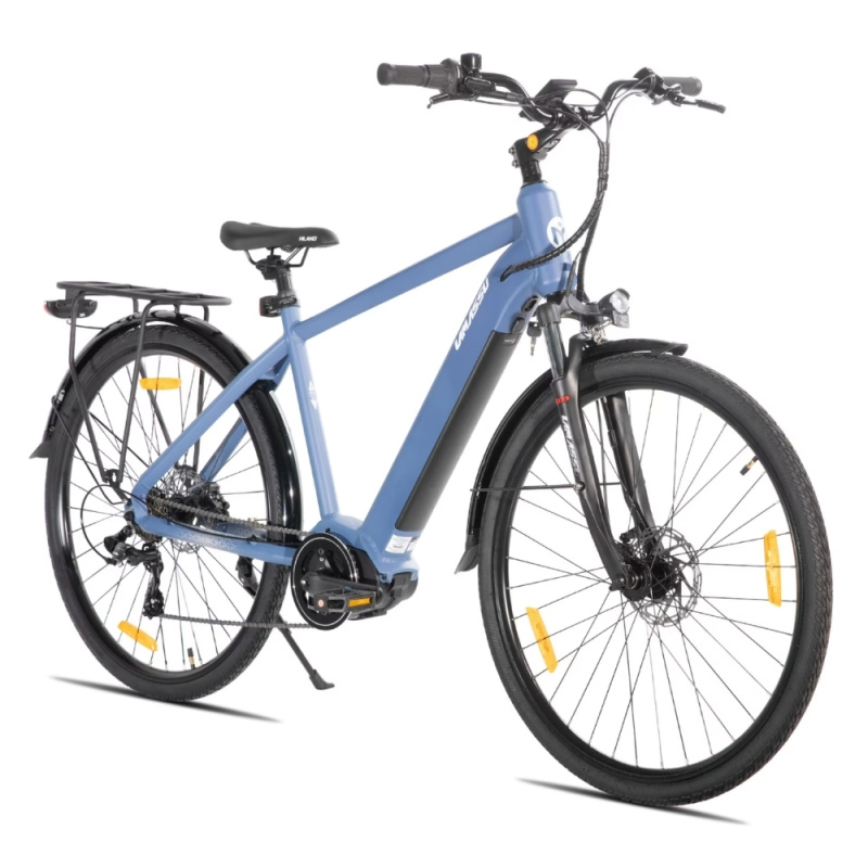 Trekingové elektrokolo Lamassu Allanton 27,5" 374Wh • dojezd až 80 km 18" (160-180 cm) modrá