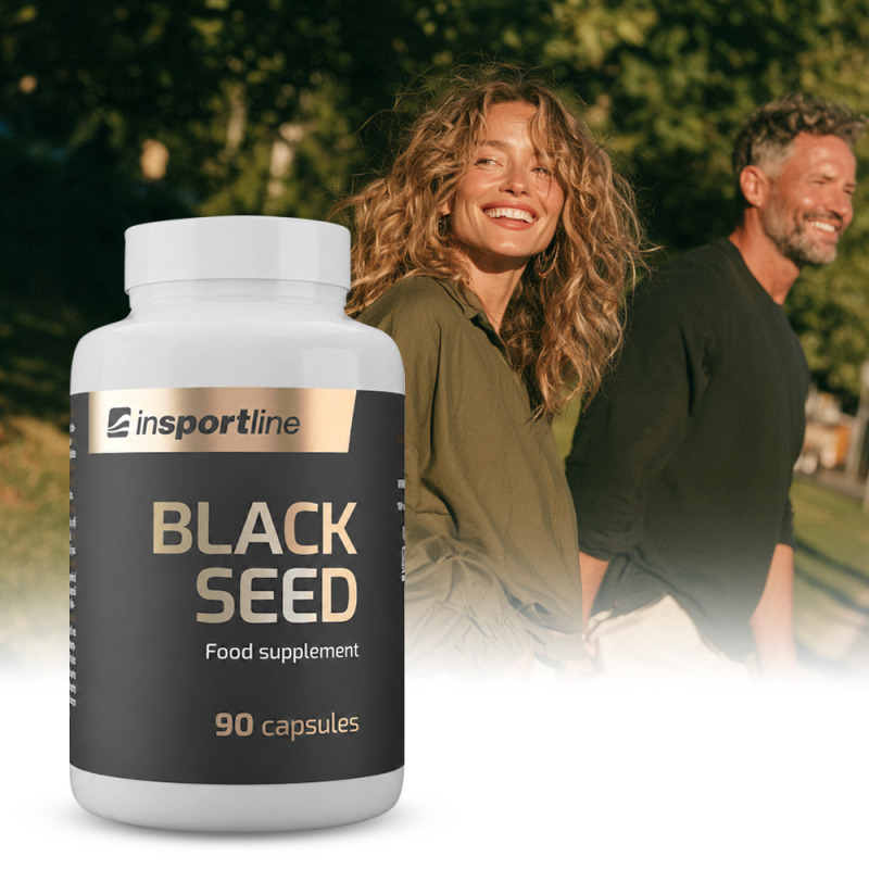 Doplněk stravy inSPORTline Black Seed, 90 kapslí