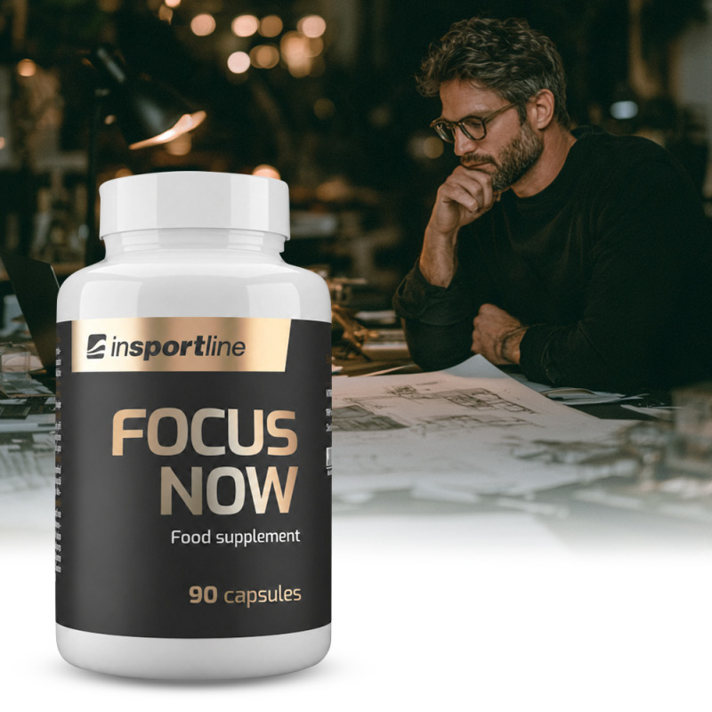 Doplněk stravy inSPORTline FocusNow, 90 kapslí
