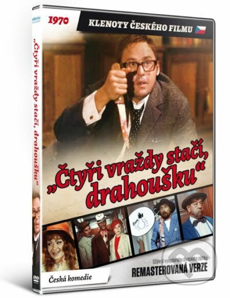 „Čtyři vraždy stačí, drahoušku“ (remastrovaná verze) - film z kategorie Komedie