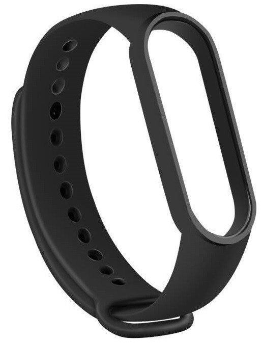 Řemínek RhinoTech na chytrý náramek Xiaomi Mi Band 5/6/7 / silikon / černá Varianta: ivi1