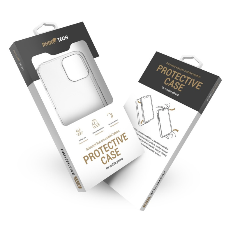 Rhinotech SHELL case pro Apple iPhone 13 Pro transparentní