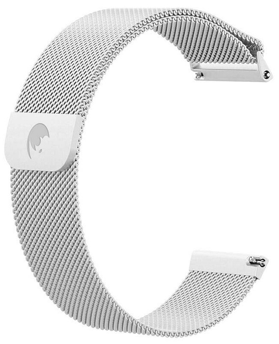 Řemínek RhinoTech pro hodinky s rychloupínáním Quick Release s šířkou 22 mm / stříbrná Varianta: ivi1