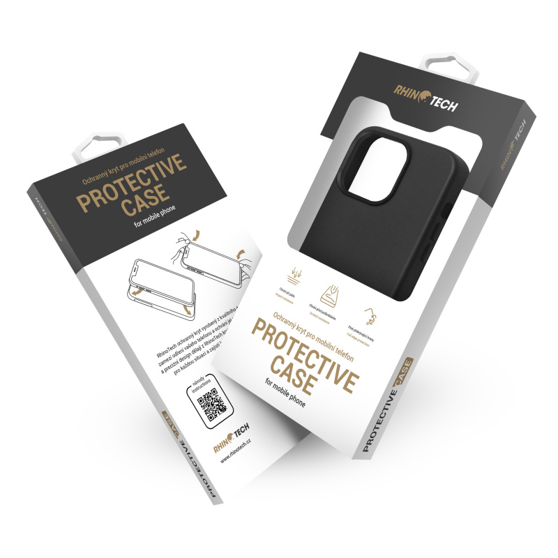 Kryt RhinoTech MAGcase Eco pro iPhone 14 Pro - Černá