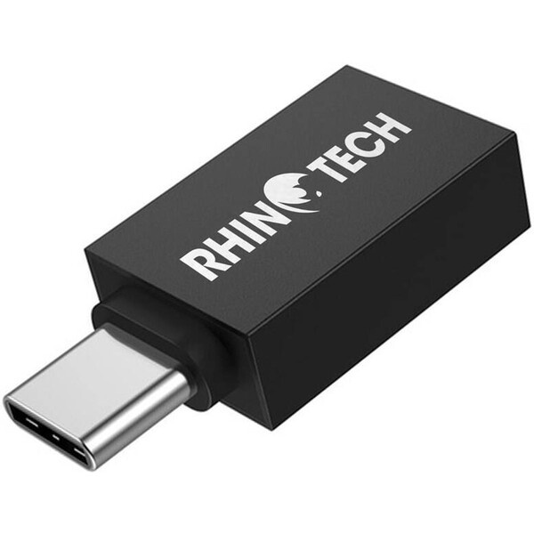 RhinoTech redukce USB-A 3.0 na USB-C RTACC322 Černá