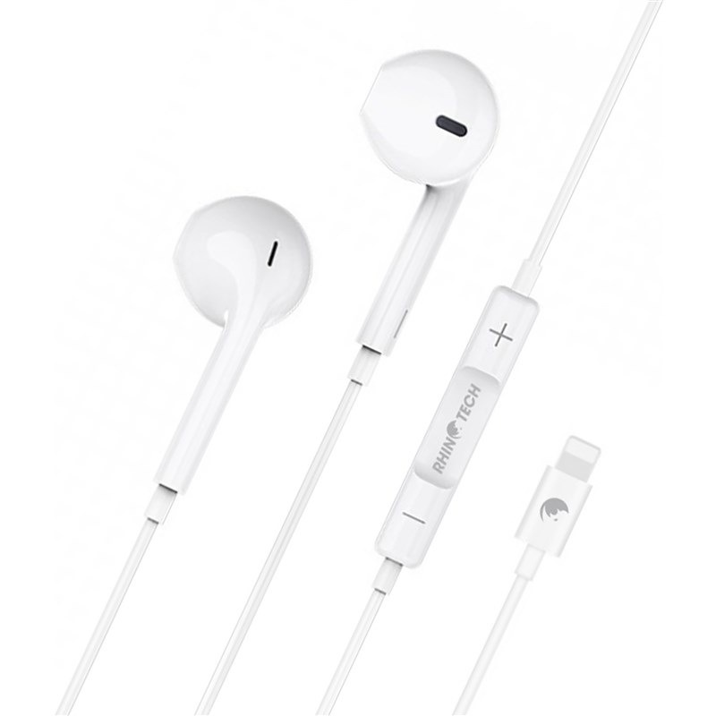 Sluchátka RhinoTech RTACC475 / Lightning / 113 dB / bílá Varianta: ivi1