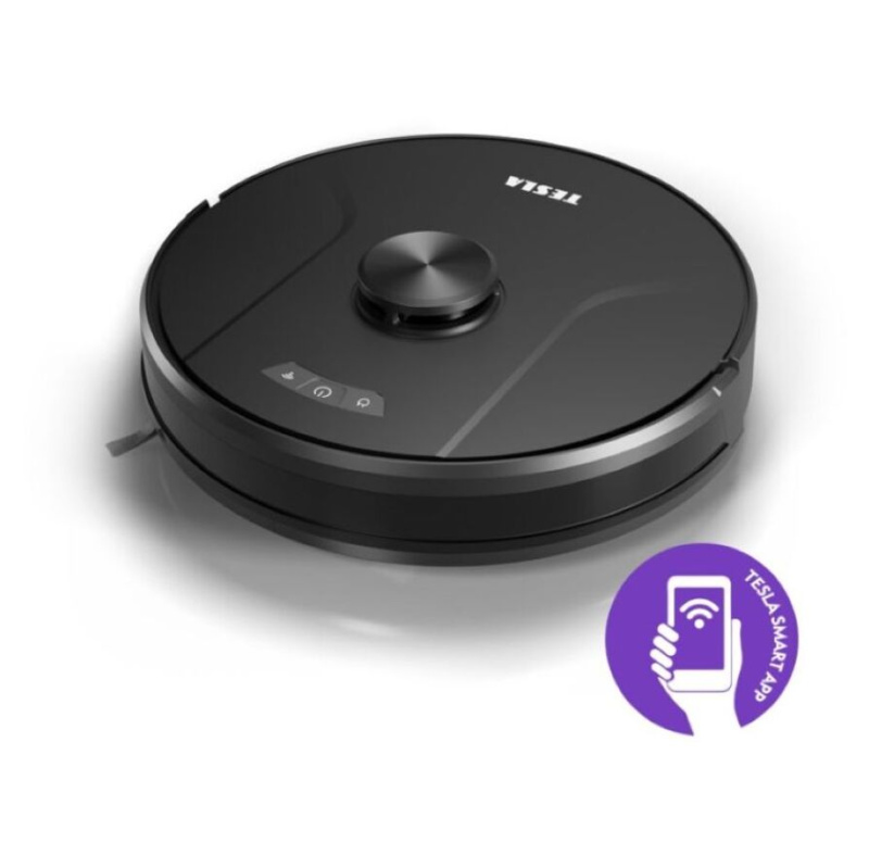 Tesla Smart Robot Vacuum Laser AI200 Černá