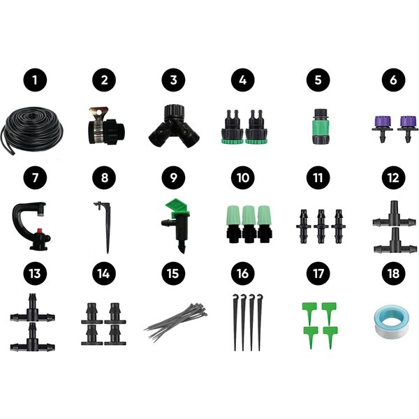 Tesla Irrigation Accessories Set