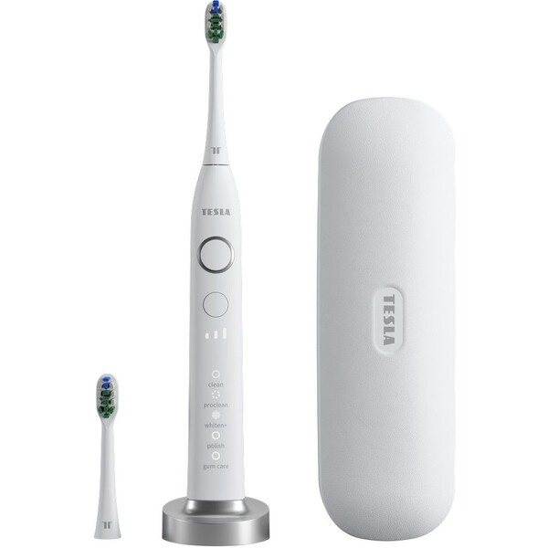 Tesla Toothbrush Sonic TS400 zubní kartáček bílý Bílá