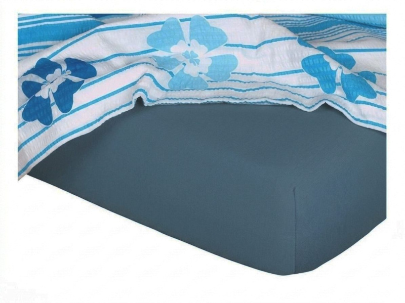 Dadka Jersey prostěradlo borůvka Rozměr: 90x220x20