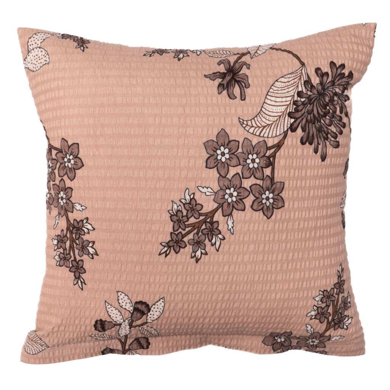 DADKA VRACOV Dadka Povlak na polšář krep Klaudie světle hnědá Rozměr: 40x40