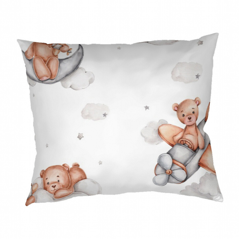 Dadka Povlak bavlna Teddy bear plane Varianta: Povlak bavlna Teddy bear plane 40x50 cm