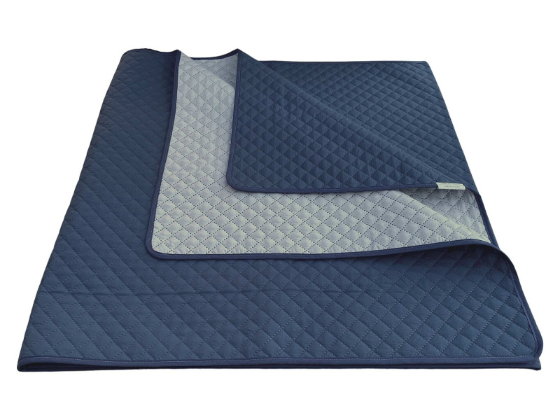 Dadka Přehoz Ultra 51R-66-390 světle šedá/tmavě modrá Varianta: Přehoz Ultra 51R-66-390 světle šedá/tmavě modrá 235x275 cm