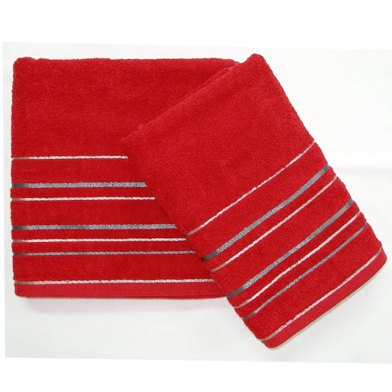 Praktik Ručník Zara 450 g/m2 Varianta: Ručník Zara 50x100 cm červená