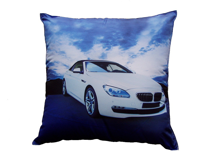 Dadka Fotopolštářek Bílé BMW Varianta: Fotopolštářek Bílé BMW 40x40 cm