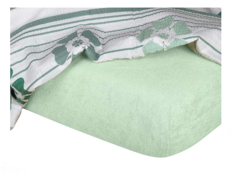 Dadka Froté prostěradlo 90x200x20 mentolové Nestandard
