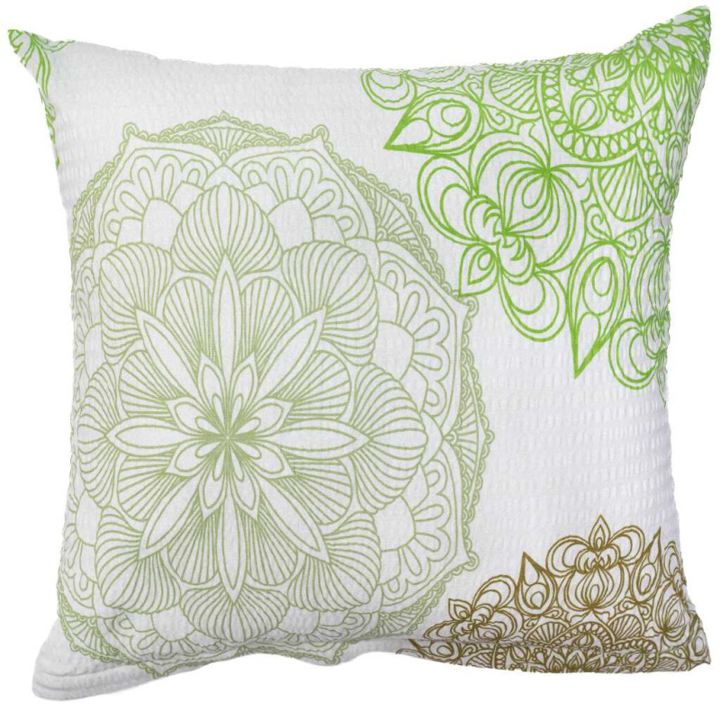 DADKA VRACOV Dadka Povlak na polšář krep Magic světle zelená Rozměr: 40x40