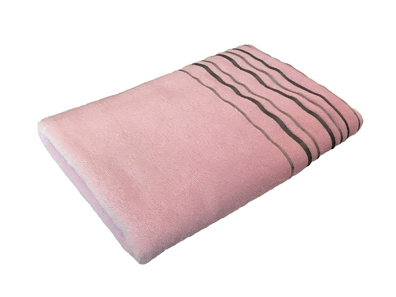 Praktik Ručník Zara 450 g/m2 Varianta: Ručník Zara 50x100 cm světle růžový