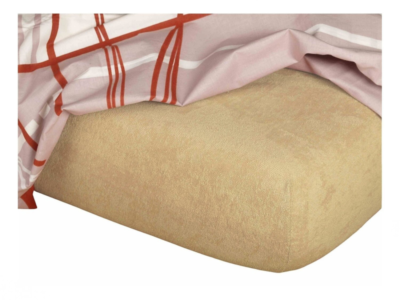 Dadka Froté prostěradlo opál C Varianta: Froté prostěradlo opál 180x200x20 cm