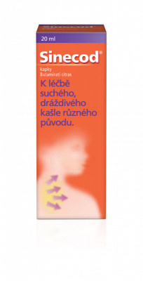 SINECOD 5MG/ML Perorální kapky, roztok 1X20ML