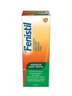 FENISTIL 1MG/ML Perorální kapky, roztok 1X20ML