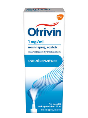 OTRIVIN 1MG/ML Nosní sprej, roztok 1X10ML I