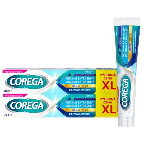 COREGA Original extra silný fixační krém XL 2 x 70 g